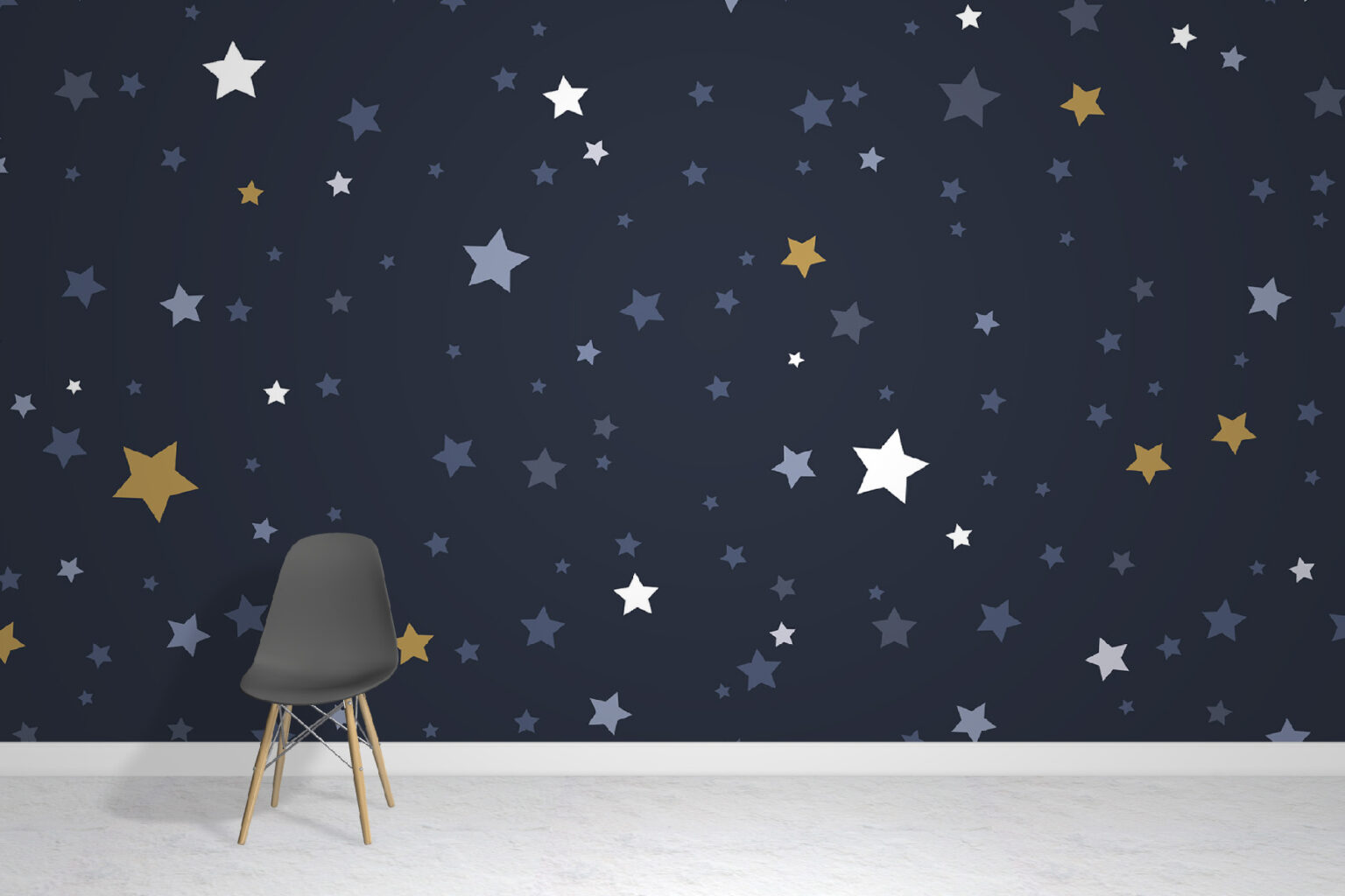 Blue Stars Wallpaper Mural Kids Wallpaper Murals Wall Murals