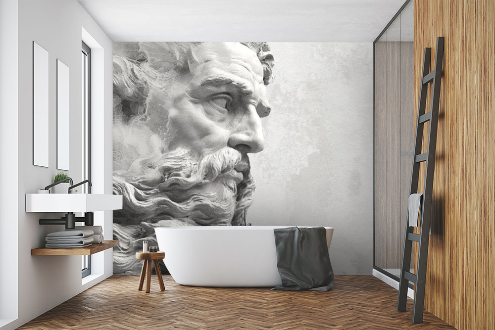 Roman Neptune Wallpaper Mural