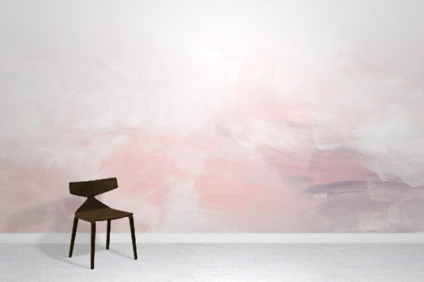 Pink Blush Wallpaper Mural- Abstract Wallpapers- Wall Murals